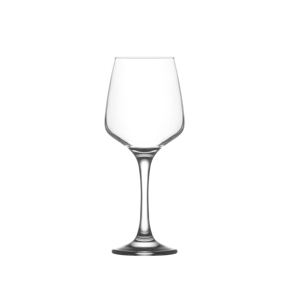 Boîte de 6 verres à pied cépages 29,5 cl transparent / cristal
