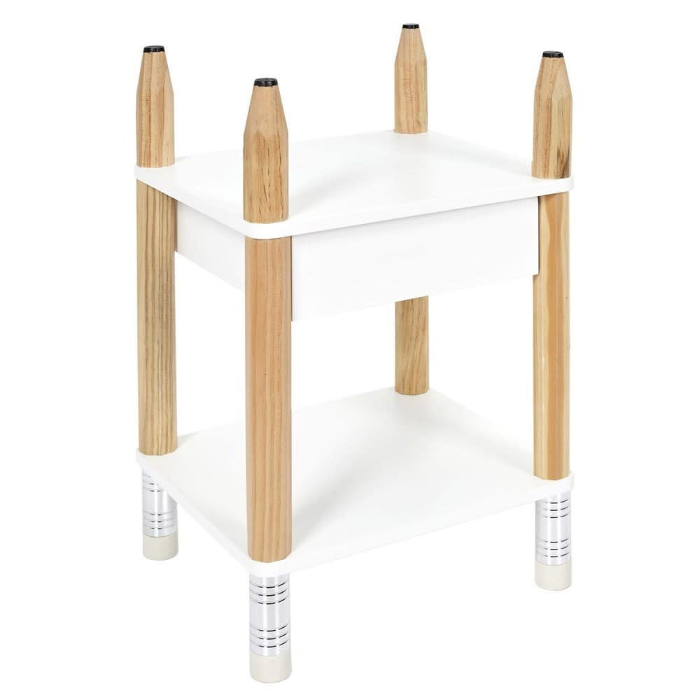 Table de chevet 1 tiroir crayon