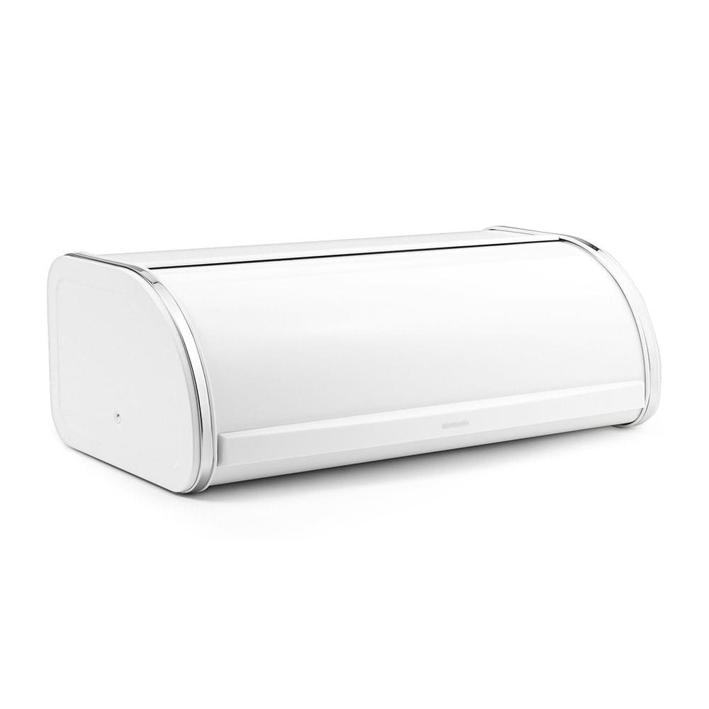 Brabantia Boîte à pain large blanc en inox multicolore