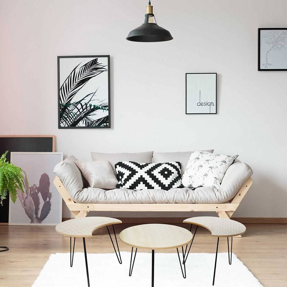 Table basse modulable x3 blanc - Maisons du Monde