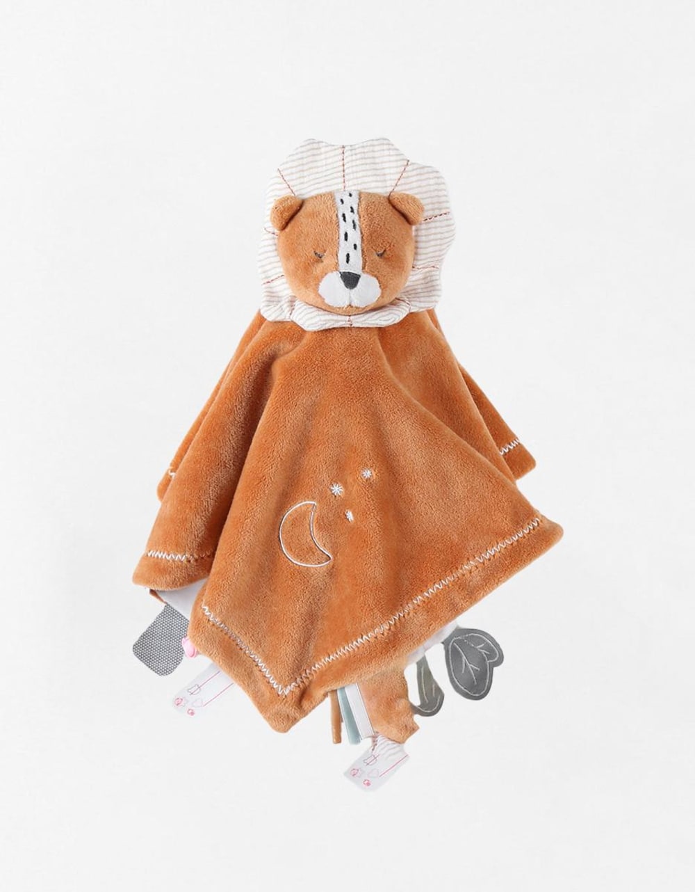 Doudou lion caramel/écru (Noukie's) - Couverture
