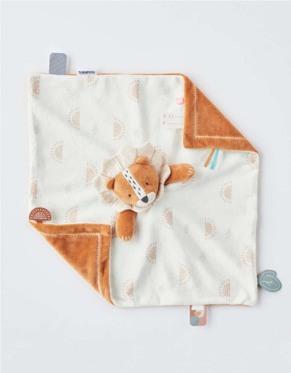 Doudou lion caramel/écru (Noukie's) - Image 2