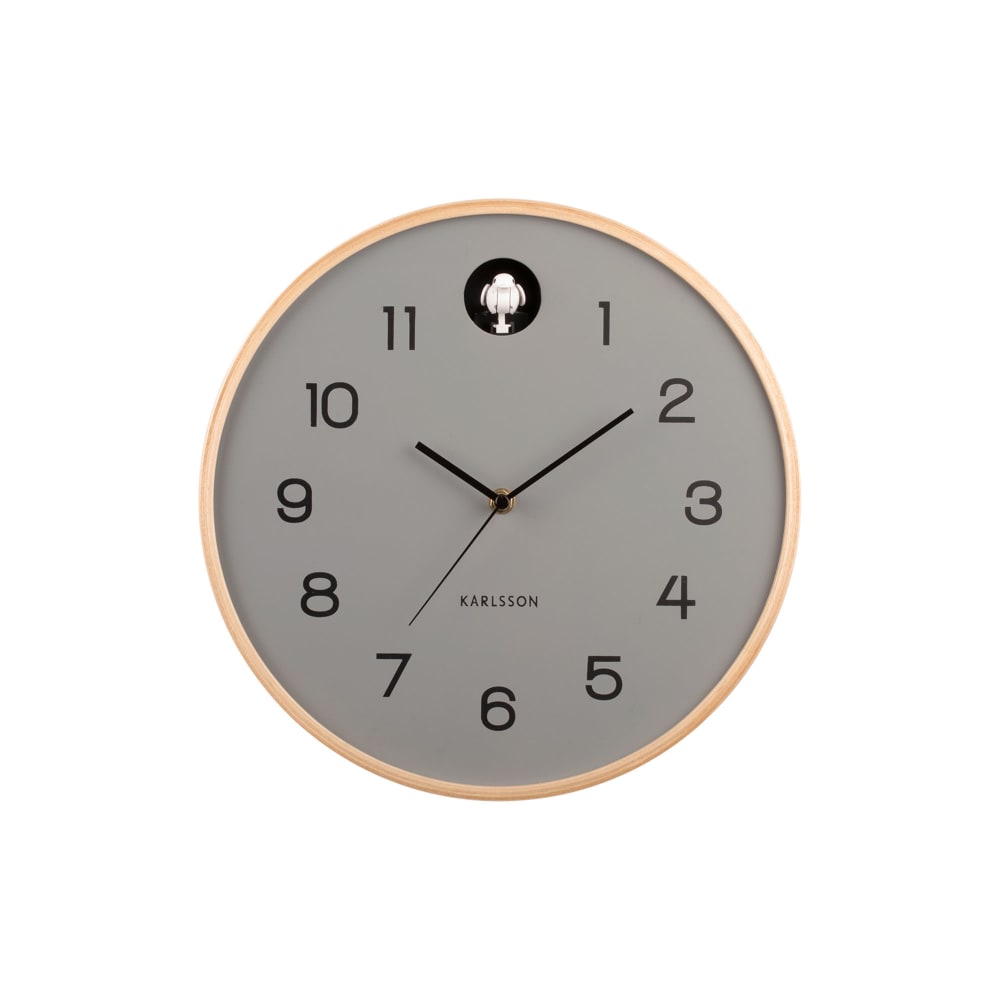 Horloge murale bois de - bouleau