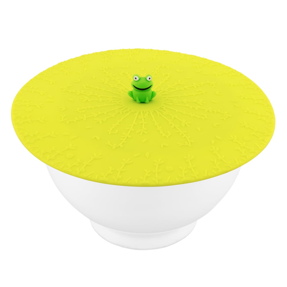 Couvercle silicone pour bol  grenouille silicone 0 x 0 x 19 cm