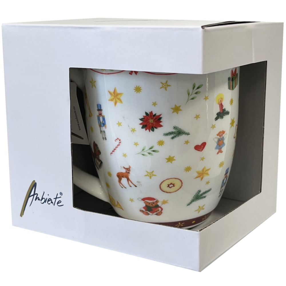 Tasse en porcelaine fine noël - Maisons du Monde