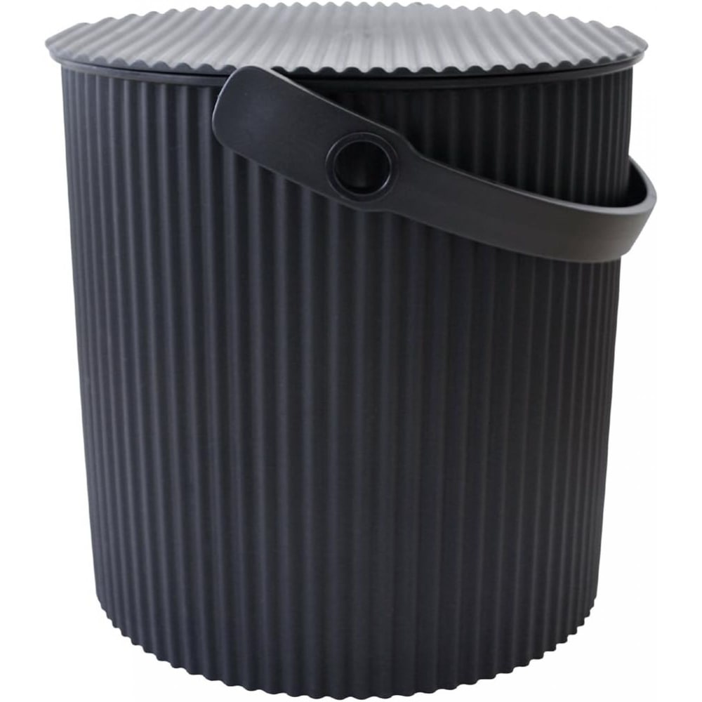 Seau de rangement 10 litres noir