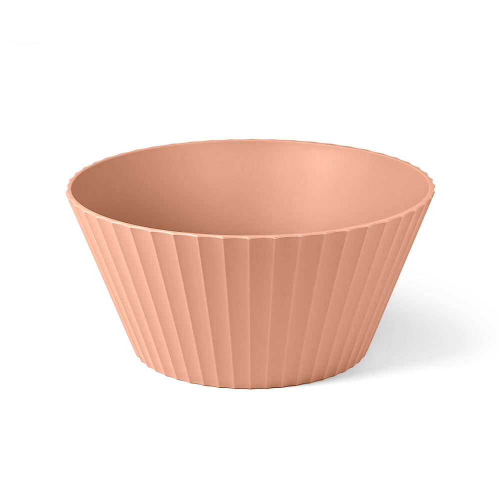 Saladier en polypropylène rose mat diam. 25cm