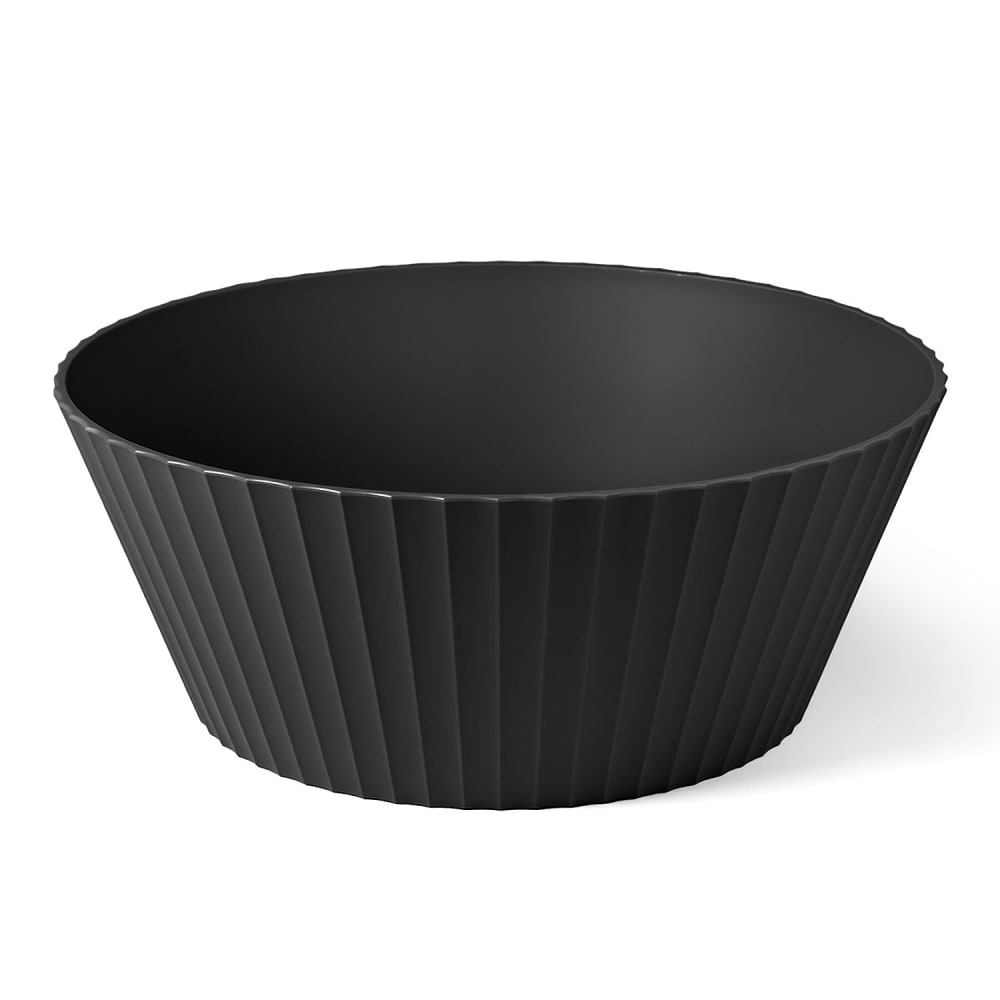 Saladier en polypropylène noir mat diam. 30cm