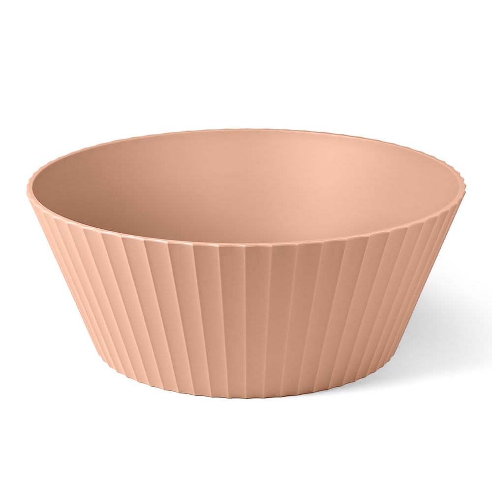 Saladier en polypropylène rose mat diam. 30cm