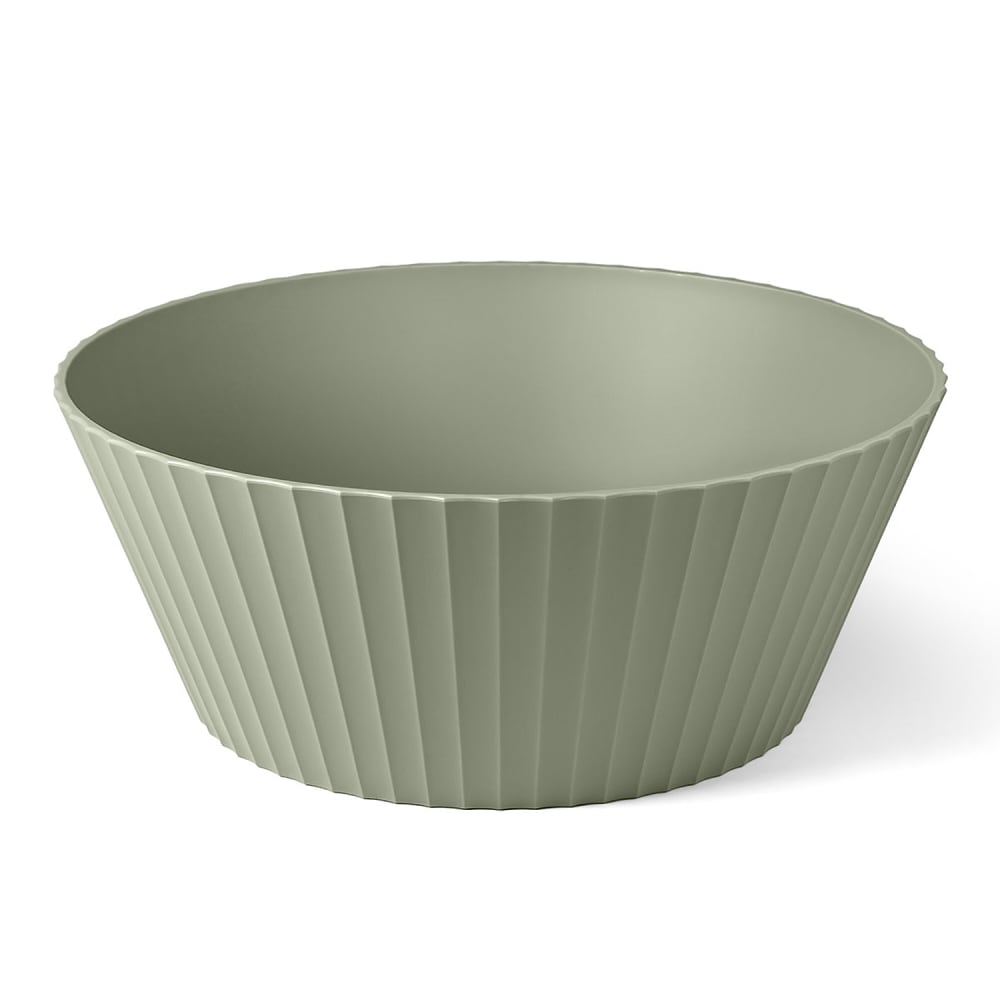 Saladier en polypropylène vert mat diam. 30cm
