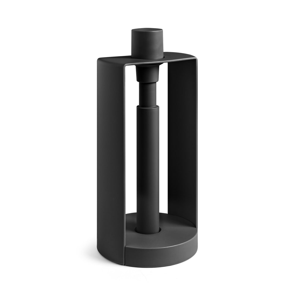 BlimPlus Porte-rouleau en polypropylène noir style contemporain - Pvc - Poly Chlorure De Vinyle