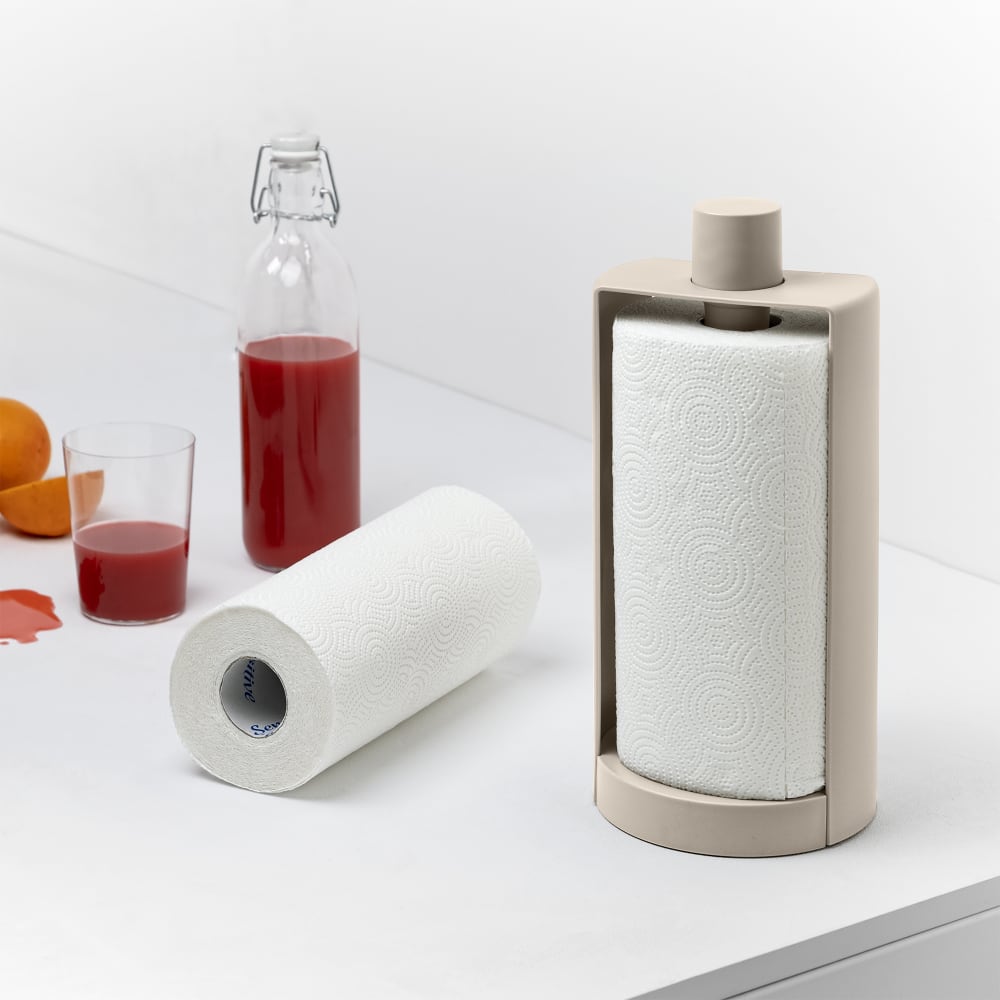 Porte-rouleau en polypropylène gris - Maisons du Monde