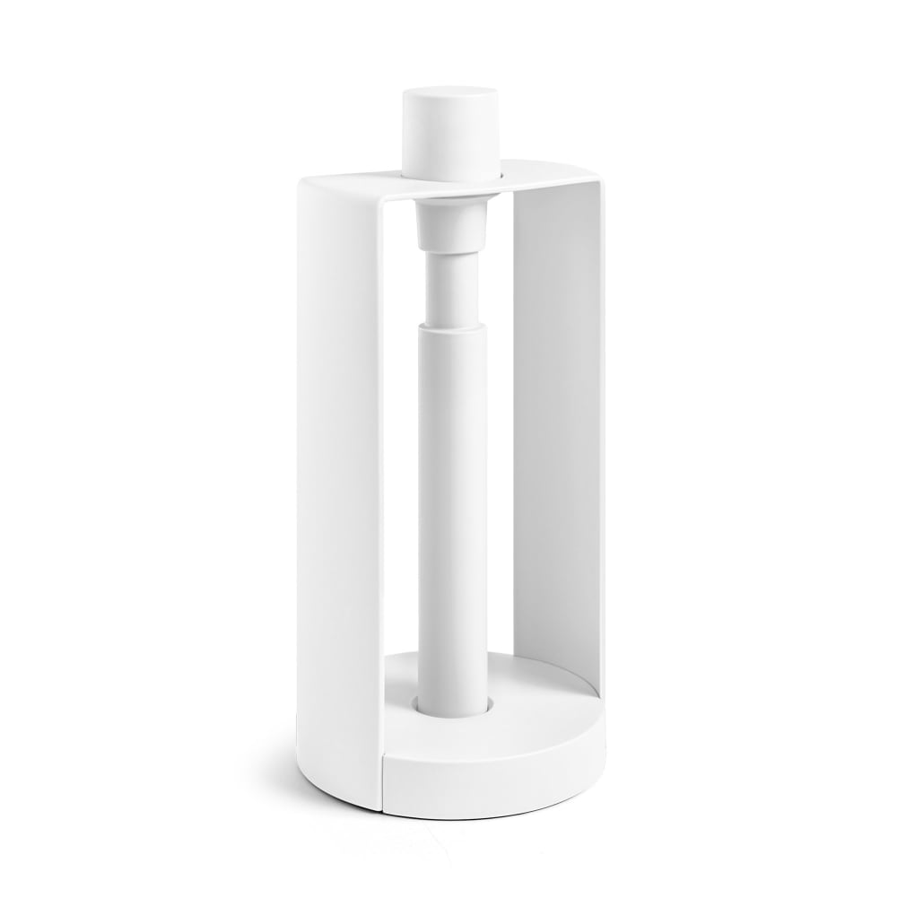 BlimPlus Porte-rouleau en polypropylène blanc style contemporain - Pvc - Poly Chlorure De Vinyle
