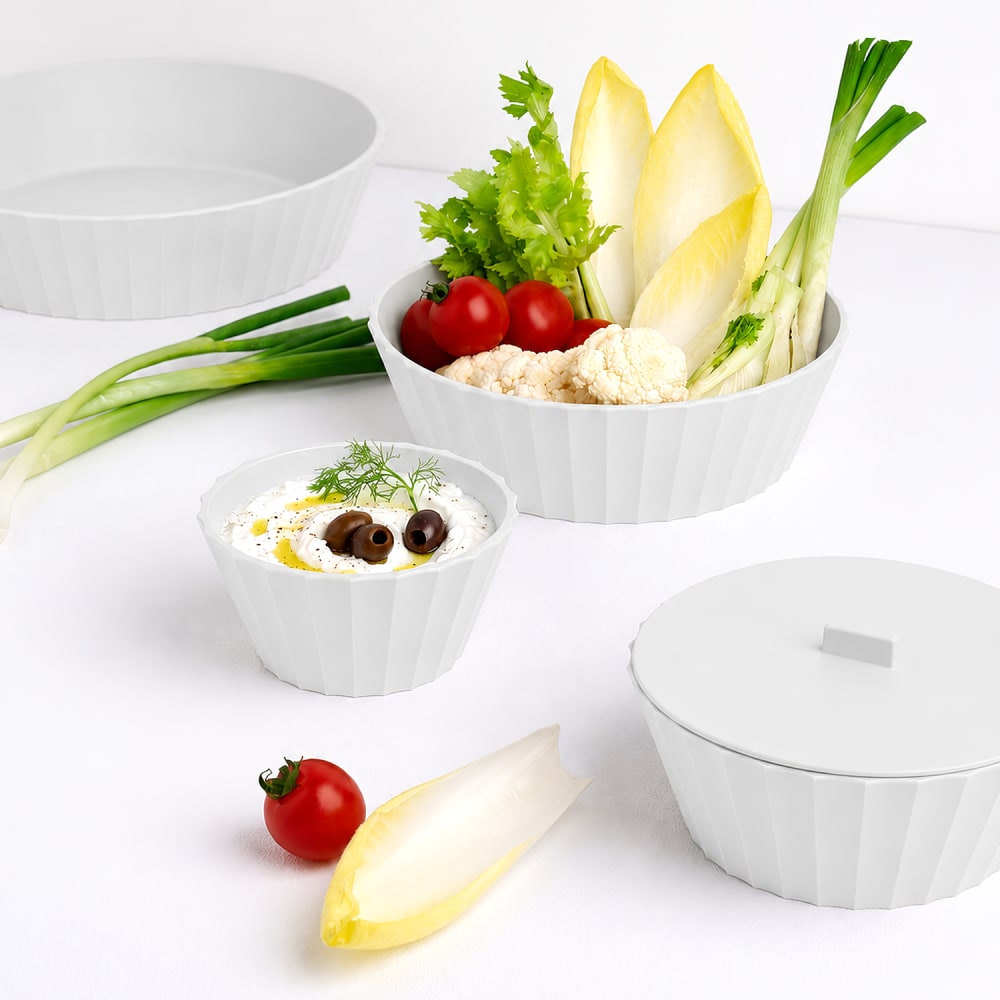 Cuenco polipropileno blanco mate diam. 11cm - Maisons du Monde