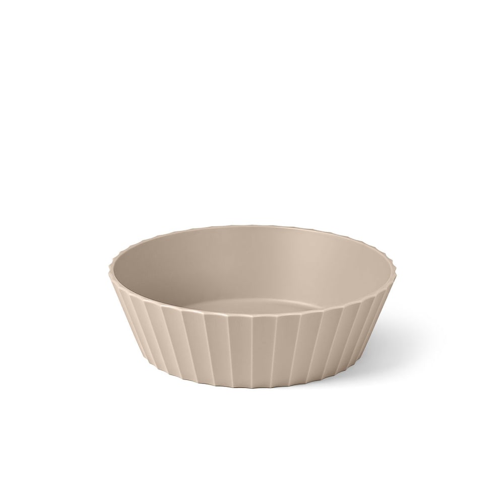 Bol en polypropylène gris mat diam. 20cm