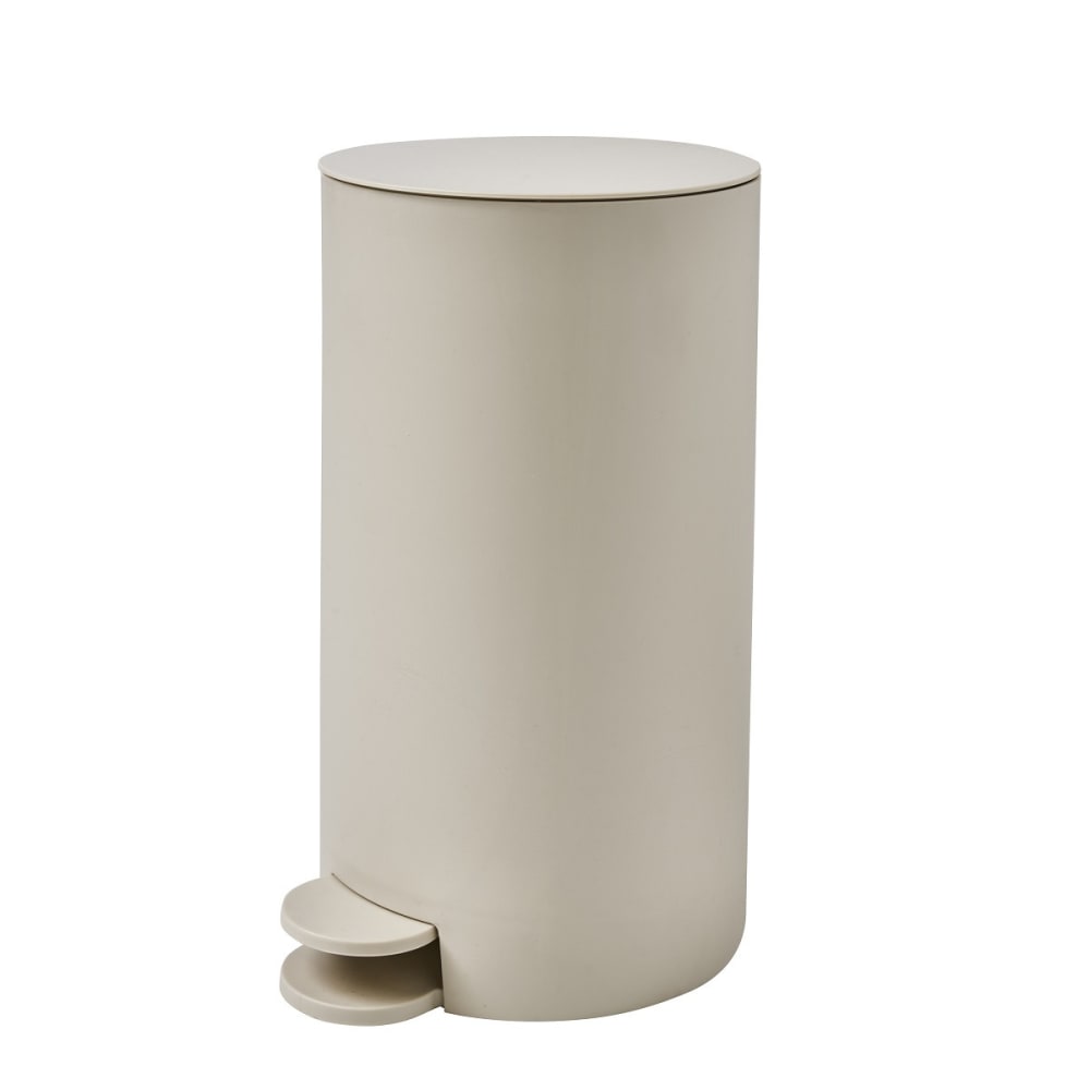Guy Levasseur Poubelle salle de bain à pédale 5l beige - Pvc - Poly Chlorure De Vinyle
