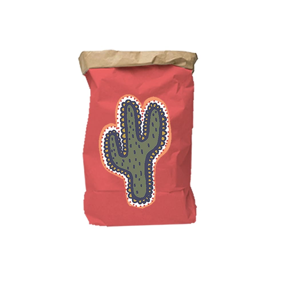 Lot de 3 sacs de rangement déco en papier kraft — vue 4