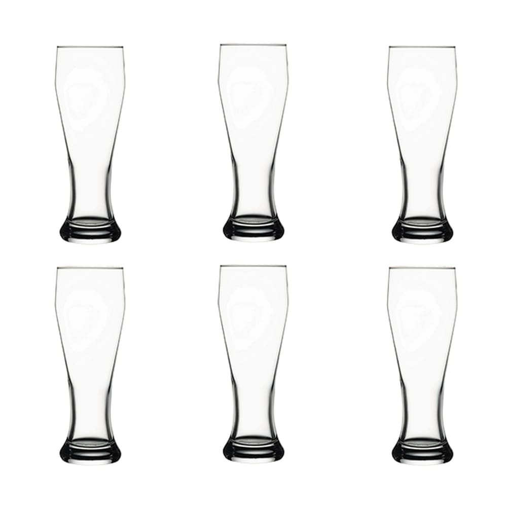 Lot de 6 verres à bière 40cl en verre