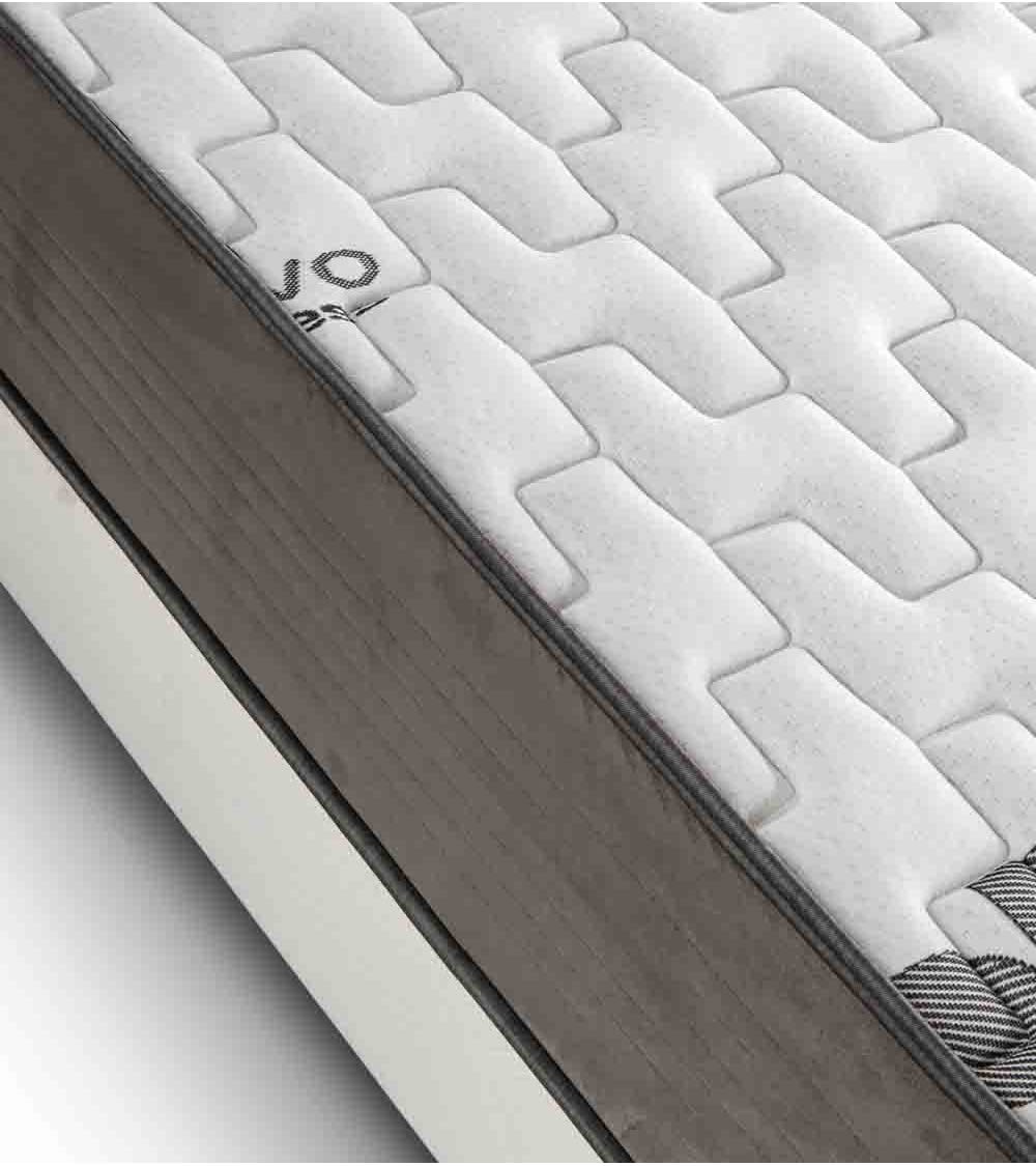 Colchón viscoelástico con fibras carbono activo 135x190 cm - Maisons du Monde