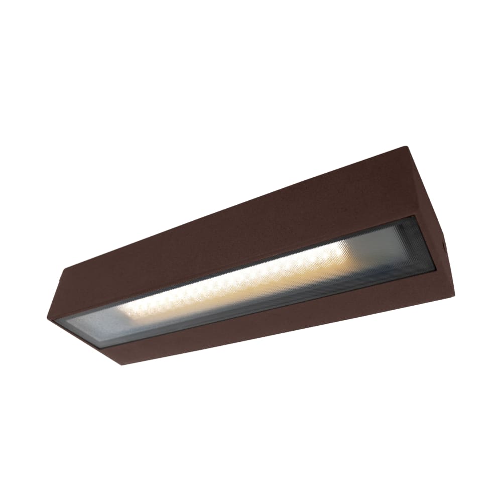Applique murale brune à LED pour l'extérieur
