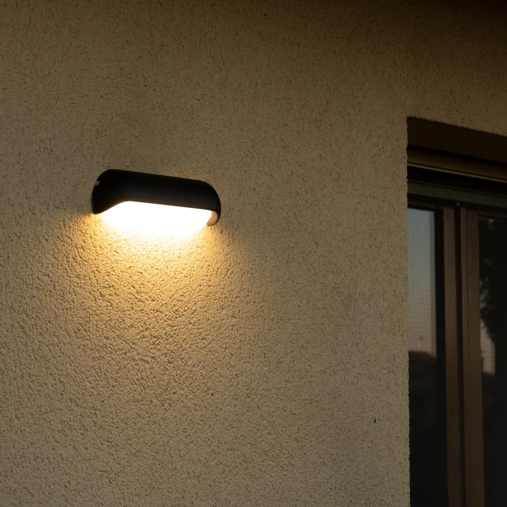 Projecteur à LED 4000K noir pour l'extérieur - Maisons du Monde