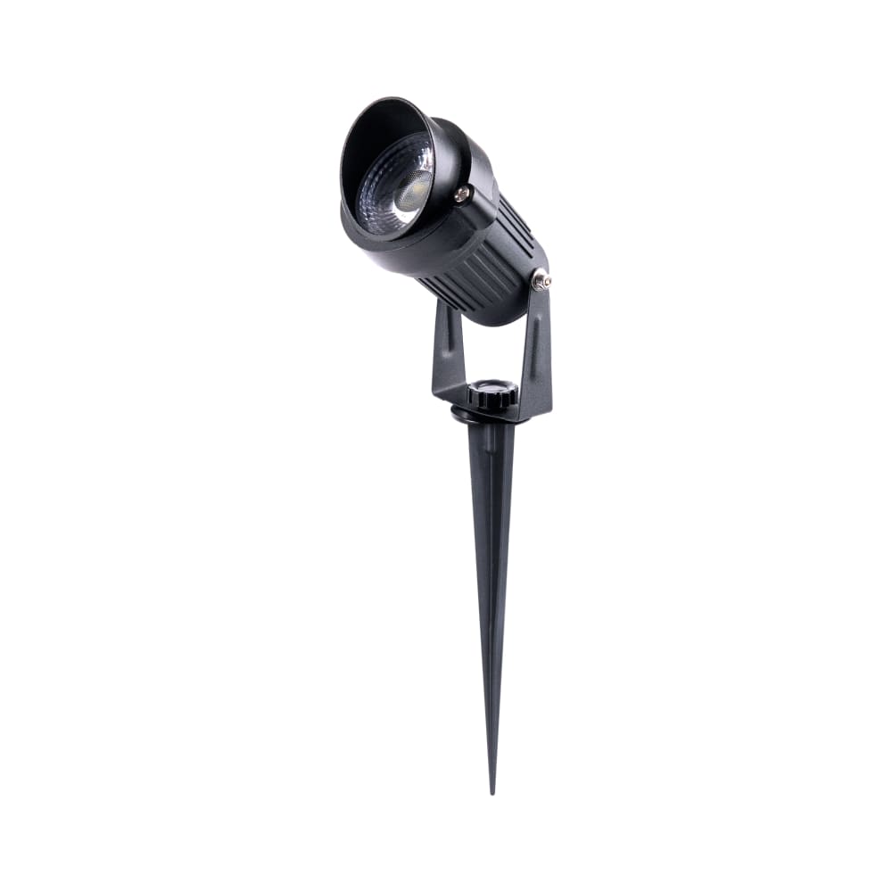 Sulion LED-Solar-Gartenstrahler mit separatem Solarpanel IP44 ( style modern Schwarz Aluminium
