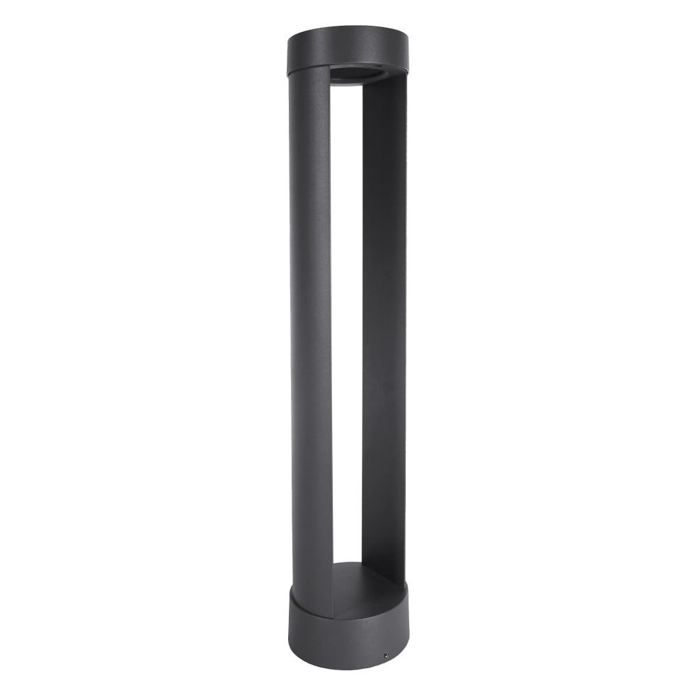 Sulion Balise LED avec lumière bidirectionnelle pour l'extérieur 55cm style contemporain Gris Métal