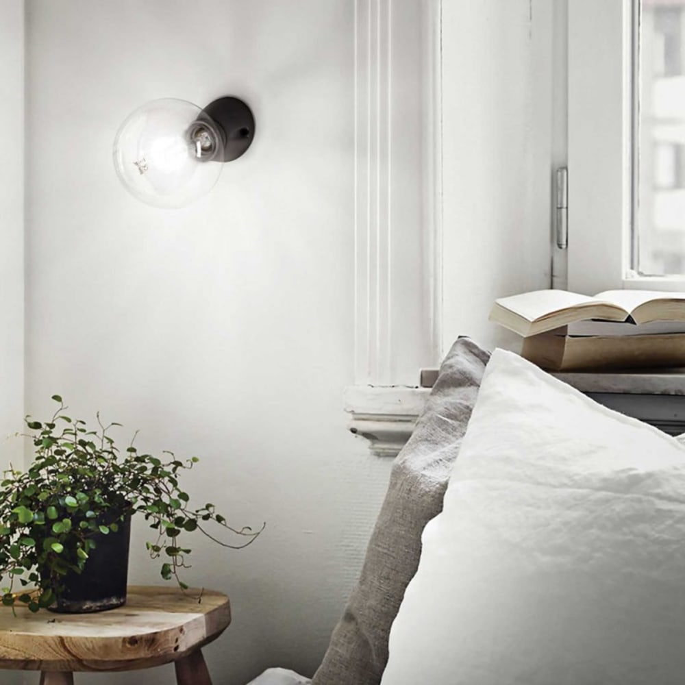 Applique inclinée céramique noire - Maisons du Monde