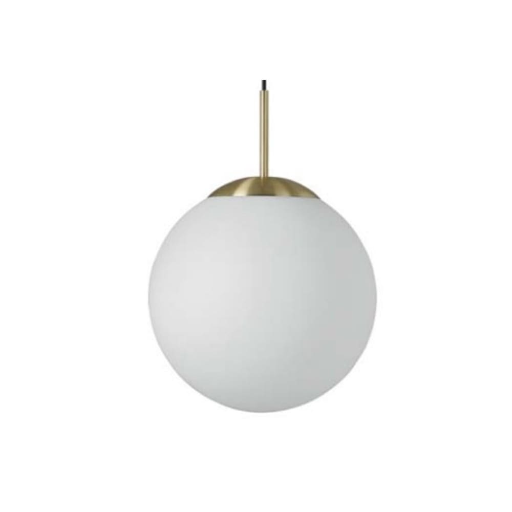 Suspension globe et laiton mat - Maisons du Monde