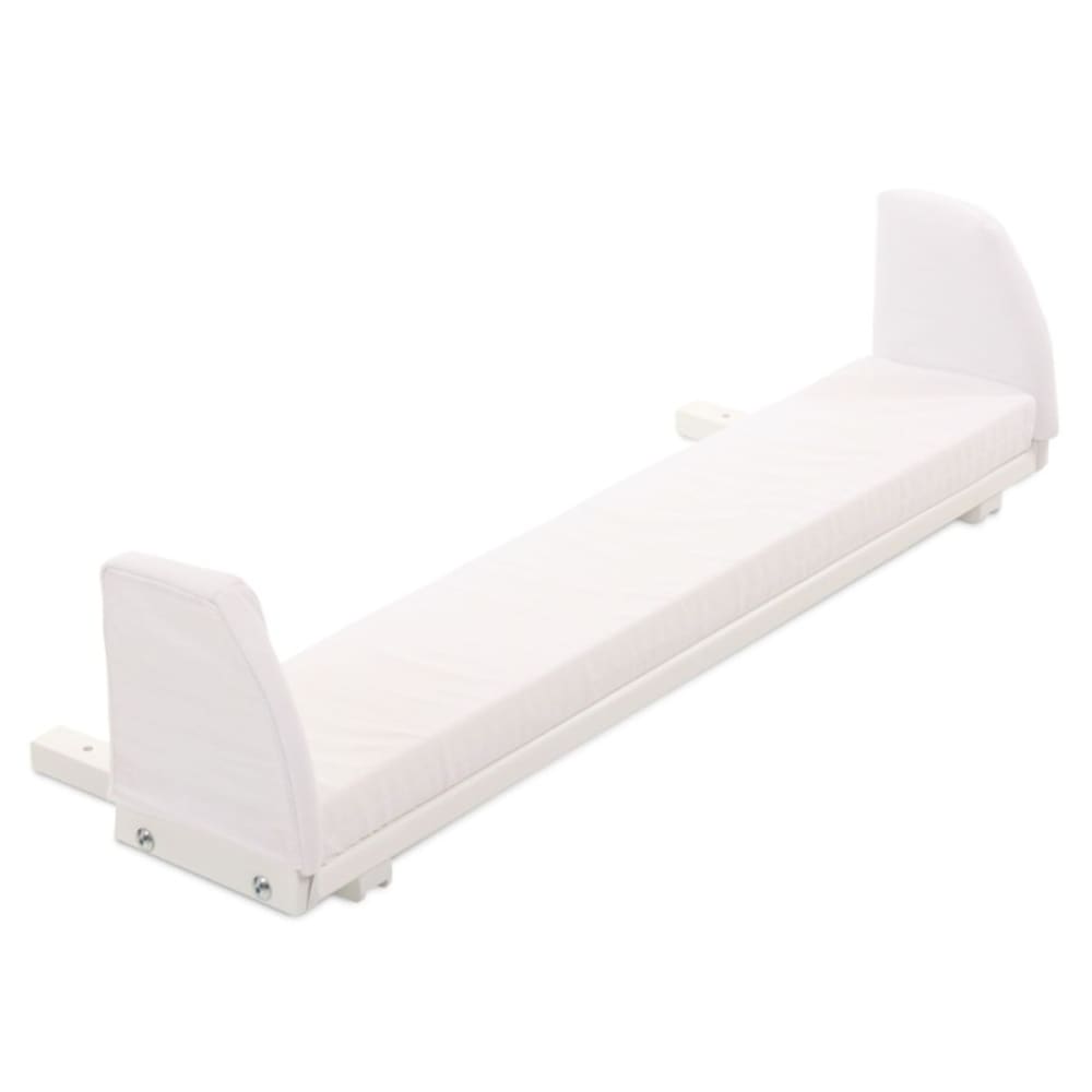BABYBAY Erweiterung für BabyBay Cododo-Bett Original Weiß Weiß Holz