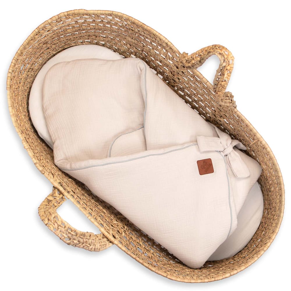 Sevira Kids Schlafsack aus baumwollgaze jeanne style classic chic BEIGE BAUMWOLLE Baby