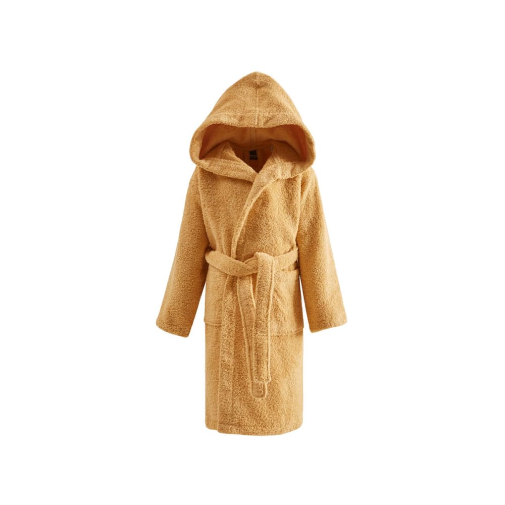 Ppeignoir enfant à capuche 400 g/m² miel 02 ans Ppeignoir enfant à capuche 400 g/m² miel 02 ans
