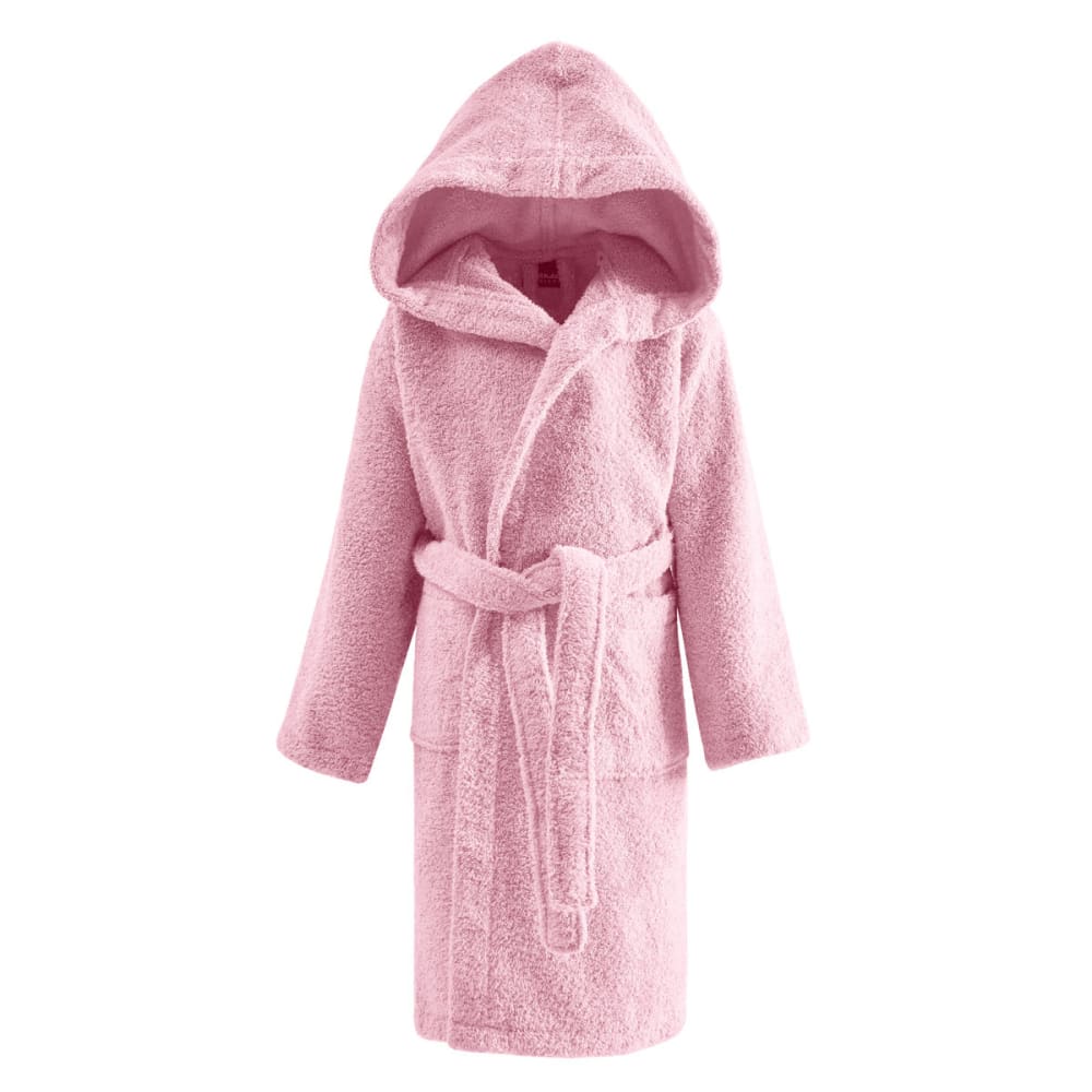 Ppeignoir enfant à capuche 400 g/m² poudre 08/10 ans Ppeignoir enfant à capuche 400 g/m² poudre 08/10 ans