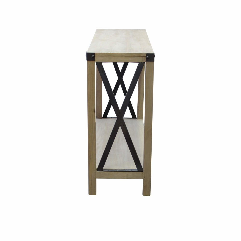 Consolle in legno marrone 115,50 x 37 x 82 h cm - Milani Home