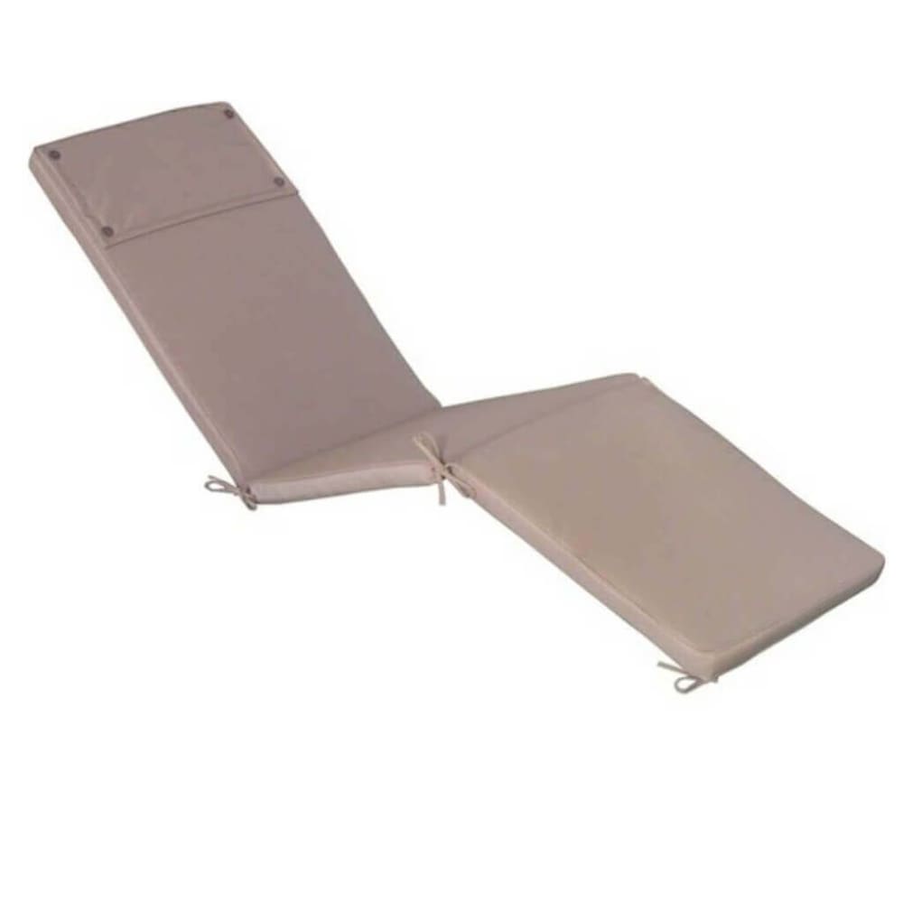 Cuscino in poliestere tortora 175x49x4 - Grigio - PES - Poliestere