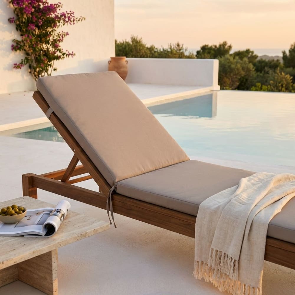Cuscino in poliestere tortora 175x49x4 - Milani Home