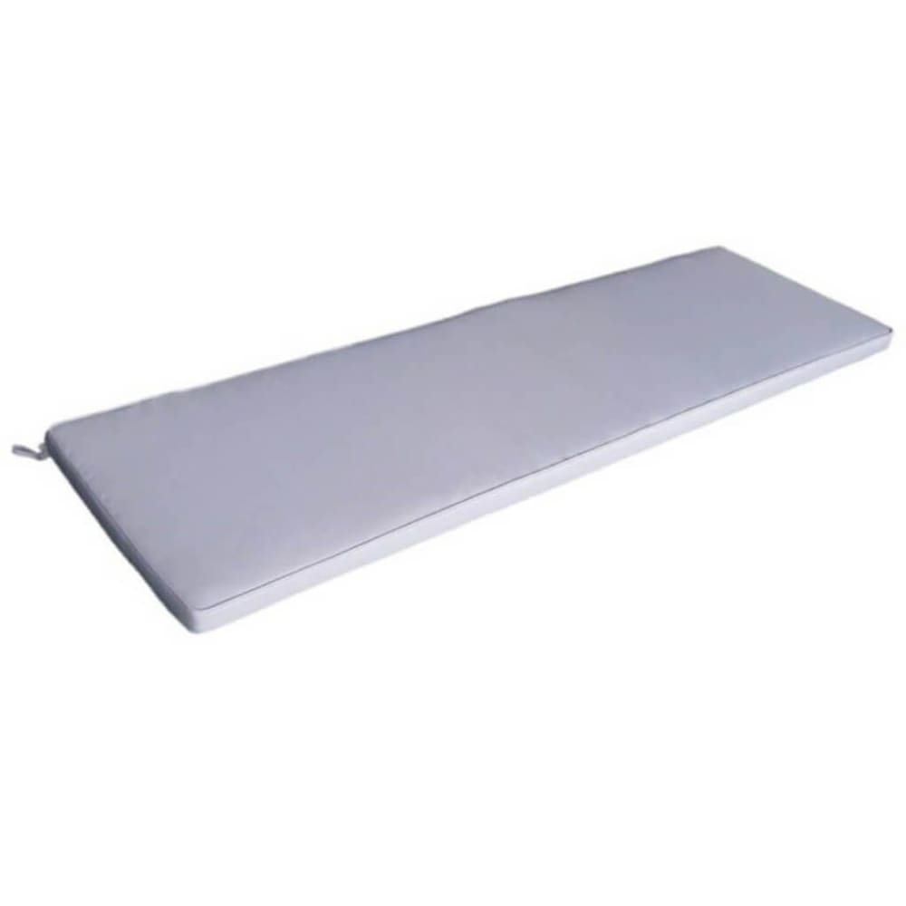 Cuscino in poliestere grigio 150x45x4 - Grigio - PES - Poliestere