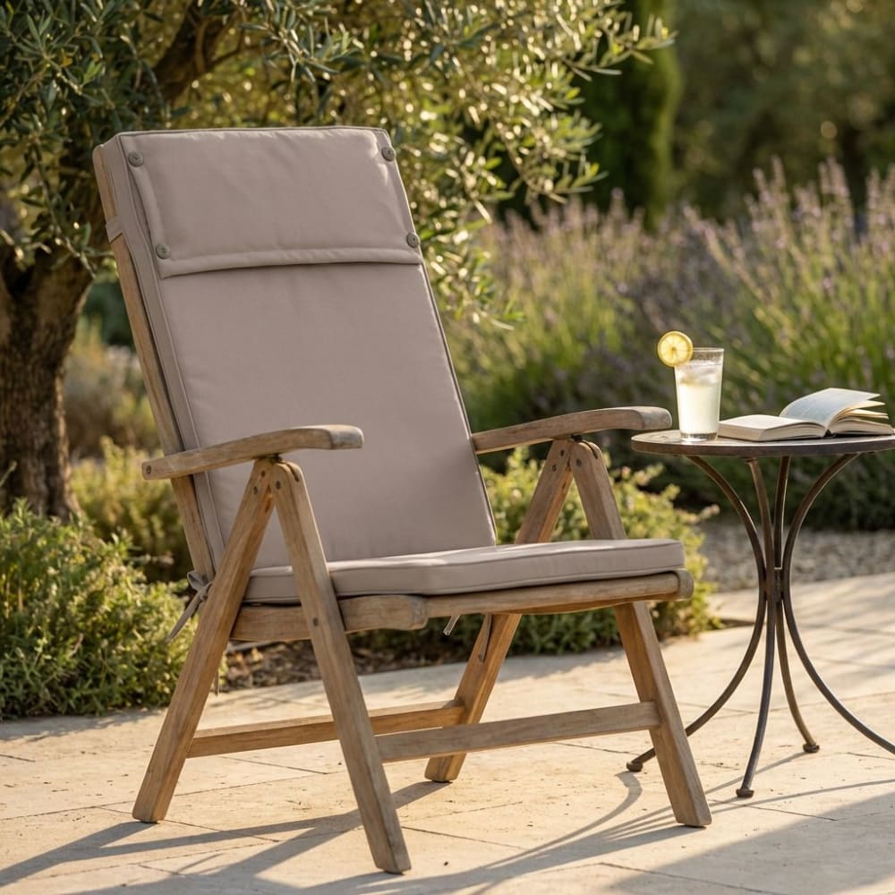 Cuscino in poliestere tortora 113x49x4 - Milani Home