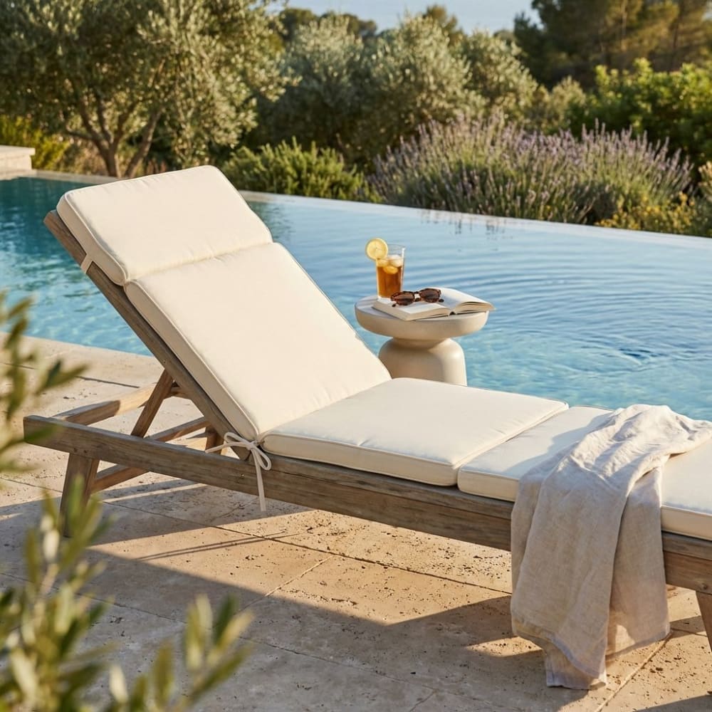 Cuscino in poliestere ecrù 175x49x4 - Milani Home
