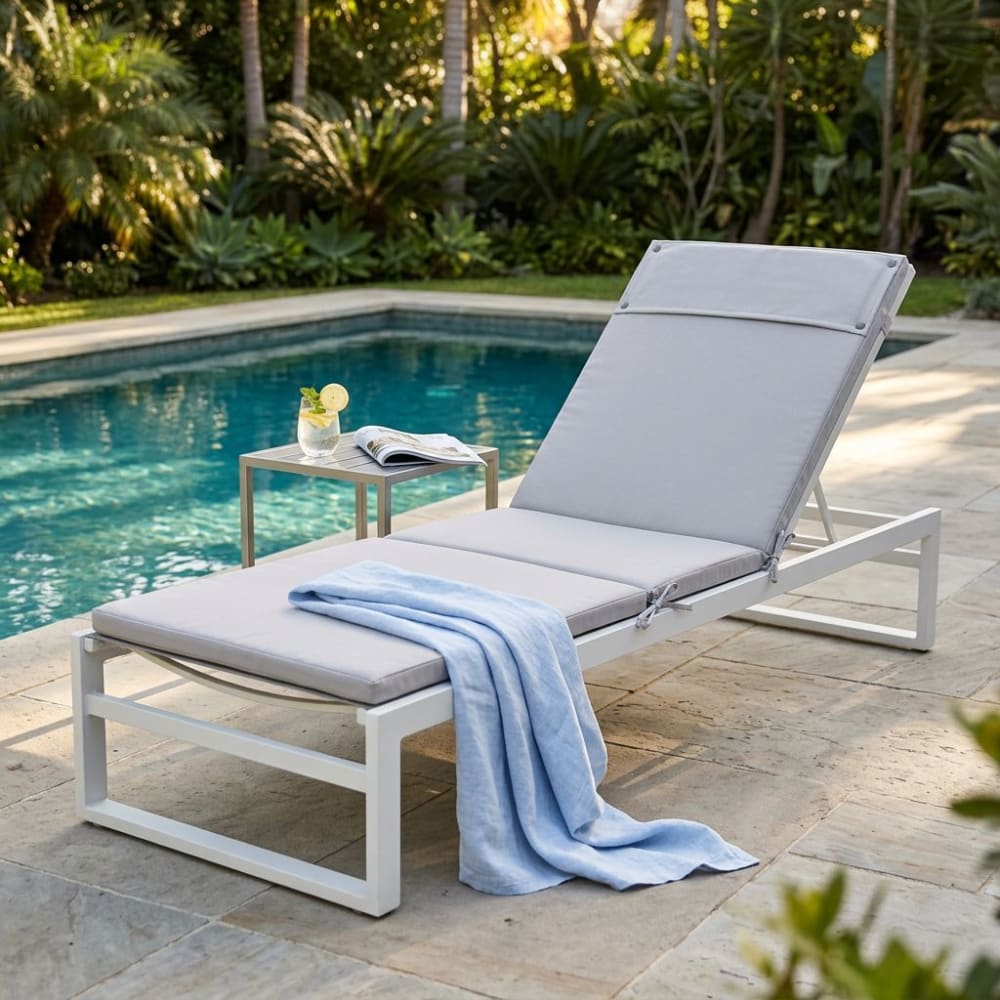 Cuscino in poliestere grigio 194.5x59x4 - Milani Home