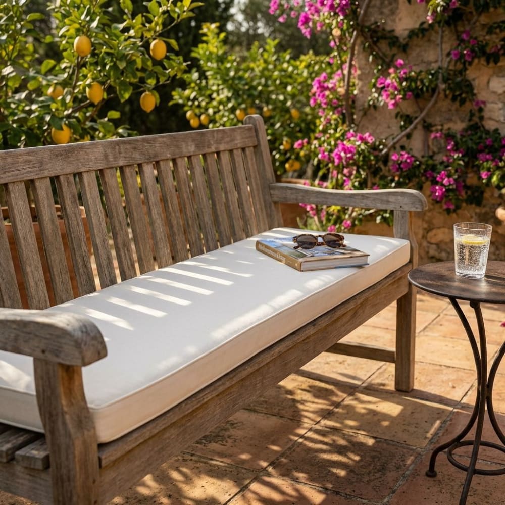 Cuscino in poliestere ecrù 150x45x4 - Milani Home