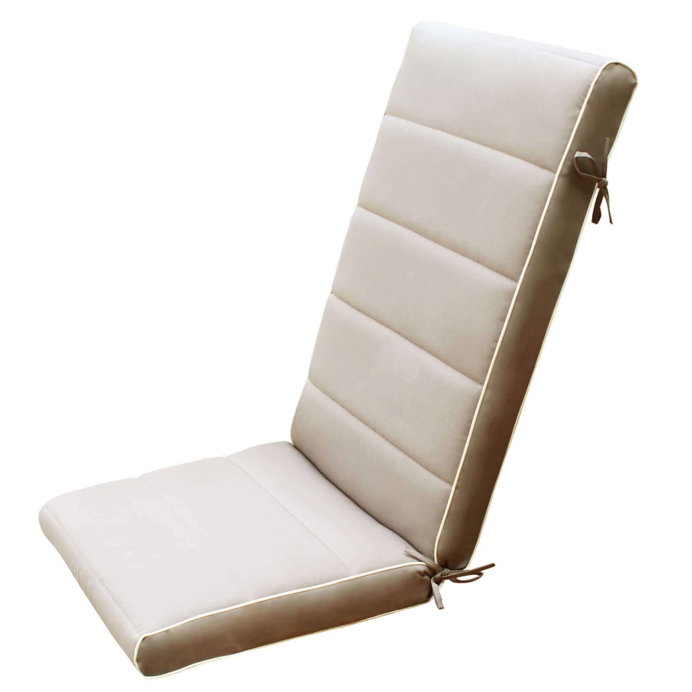 Cuscino in poliestere tortora 115x46x8 - Grigio - PES - Poliestere