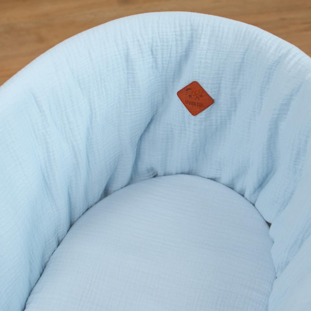 Spannbettlaken babykorb baumwollgaze - Maisons Du Monde