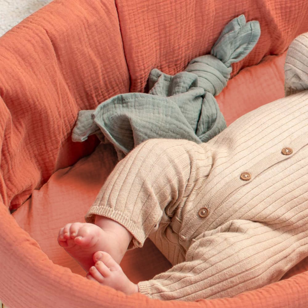 Spannbettlaken babykorb baumwollgaze - Maisons Du Monde