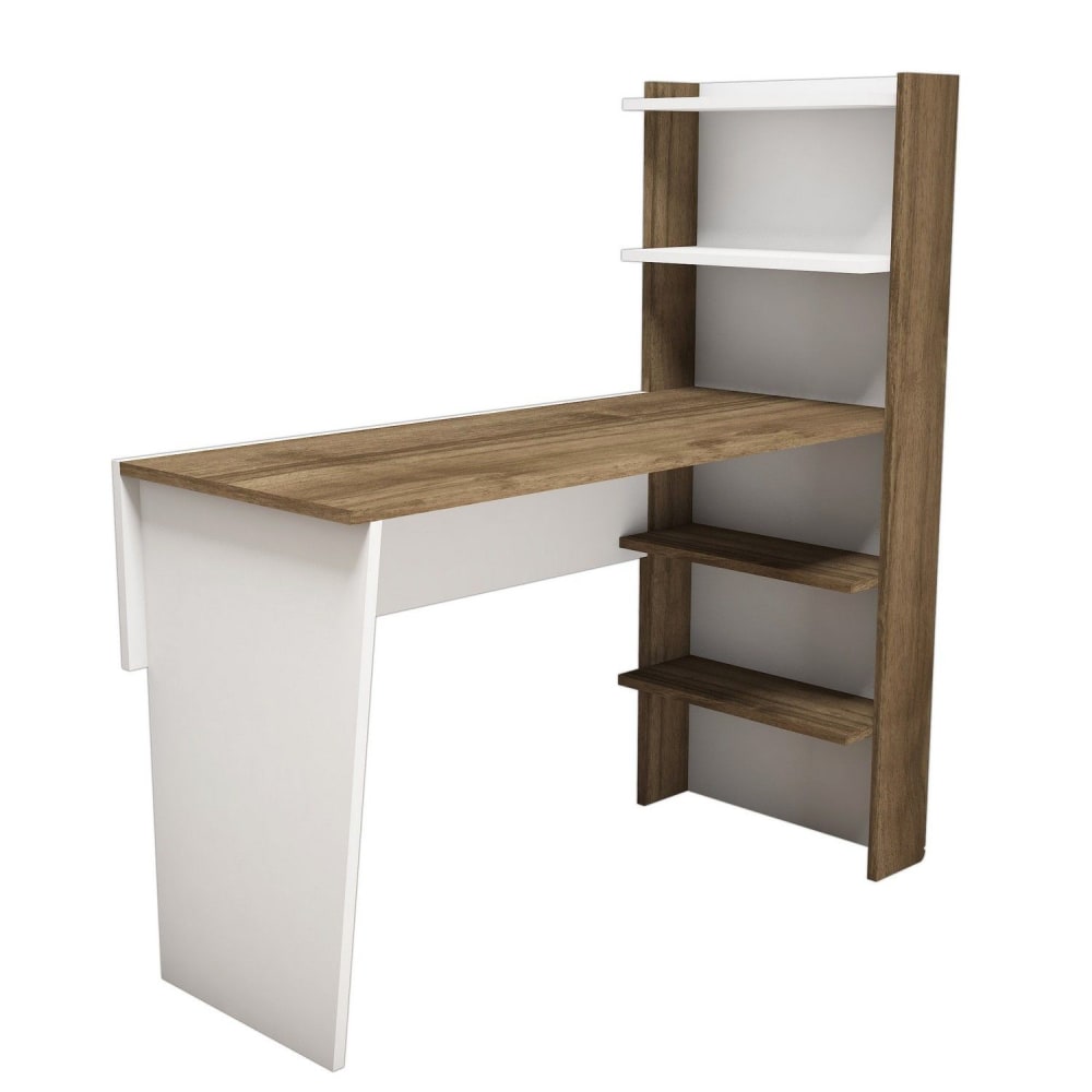 Bureau avec 4 étagères
