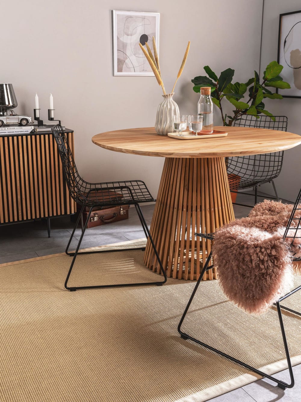 Tapis sisal crème 300x400 - Maisons du Monde