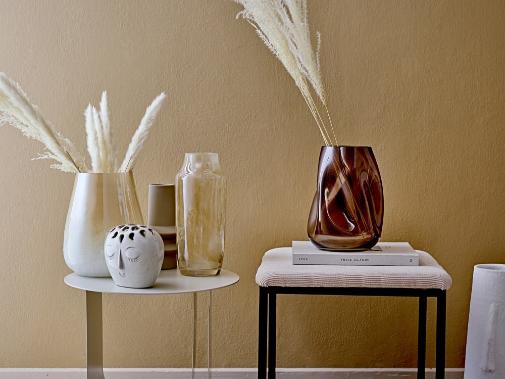 Glasvase H26cm, braun - Maisons Du Monde