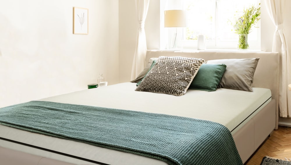 Matelas 90x190, Matelas équilibré, Matelas mousse, Hauteur 10cm