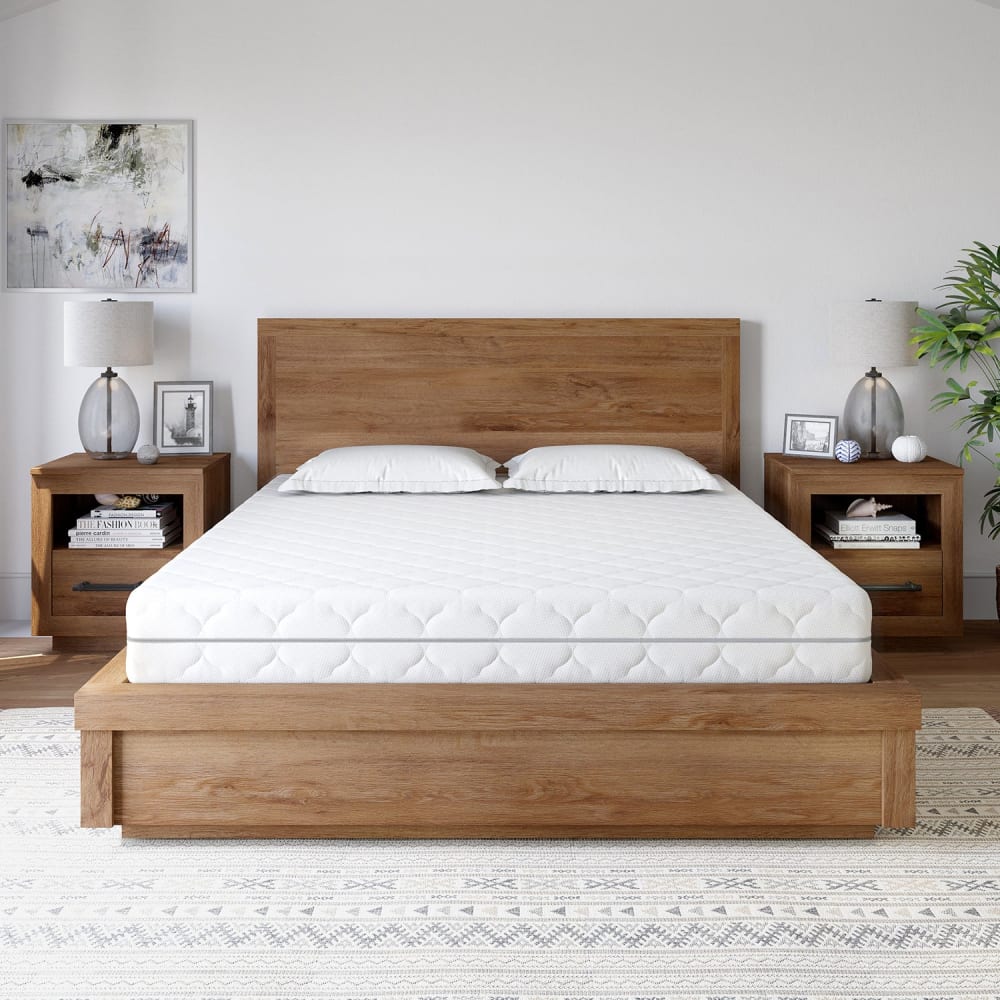 Matelas 90x200, Matelas à ressort ensachés, Top Confort, Hauteur 21cm