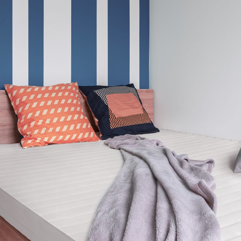 Matelas ferme 140x190 - Matelas en 7 zones ergonomiques, Hauteur 16 cm